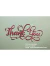 แบบไดคัท Thank you
