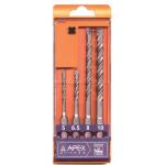 ดอกสว่านเจาะคอนกรีต SDS APEX ชุด