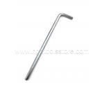 ประแจหกเหลี่ยม ยาว สีขาว หุน ยี่ห้อ EIGHT