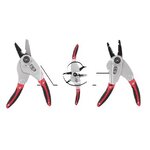 กรรไกรตัด-ปอกสายไฟ KING EAGLE