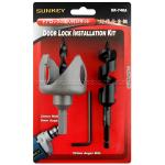 โฮลซอเจาะลูกบิด 4 ฟัน SK-740A SUNKEY