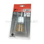 แปรงลวดภู่กันมีแกนสีทองแผงโชว์ ยี่ห้อ HAWK