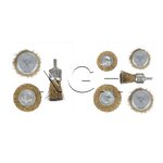 แปรงลวดถ้วย,แปรงล้อมีแกน KEENESS