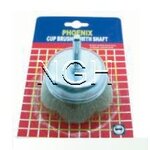 แปรงลวดถ้วยมีแกนอัดแผงโชว์ PHOENIX