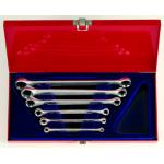 ประแจแหวน คอตรง 6ตัวชุด 1406PR KINGTONY