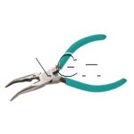 คีมปากแหลมมินิปากงอ KING TCC