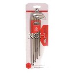 หกเหลี่ยมสีขาวหัวบอลยาวพิเศษ 9 ตัวชุด HAFU