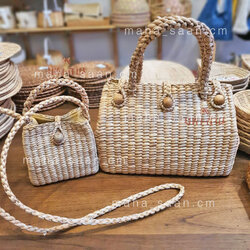 กระเป๋าสานผักตบชวา เกาหลีเกาใจ crossbody bag ถูกที่สุด🌰