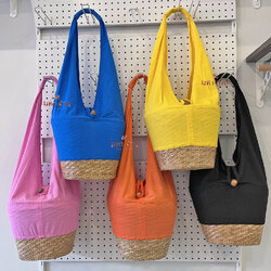 ย่ามสะพาย พื้นเมือง สีพื้น สะพายข้าง ⚡