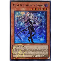 Yugioh [AGOV-AE017] Arias the Labrynth Butler (Super Rare)