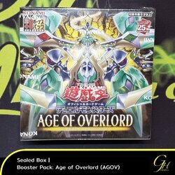 Yugioh [AGOV-01BOX] Yu-Gi-Oh's Booster Pack「Age Of Overlord」แบบ 1 กล่อง (มีซอง+1)