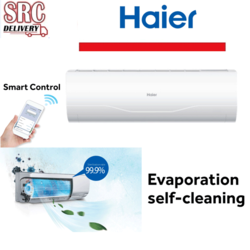 HAIER เครื่องปรับอากาศ Clean Cool Plus ระบบ Inverter รุ่น HSU24VNR03T ขนาด 24,000 BTU สอบถามสินค้า พร้อมส่วนลด ทัก line @srchomelcd