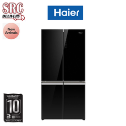 HAIER ตู้เย็น Multi Doors ขนาด 19.5 คิว รุ่น HRF-MD550GB สีกระจกดำ Inverter สอบถามสินค้า พร้อมส่วนลด ทัก line @srchomelcd