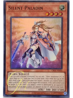 Yugioh [CR04-AE004] Silent Paladin (Super Rare)