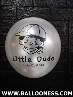 รับสกรีนลูกโป่ง ชัด95percent 1 ด้าน