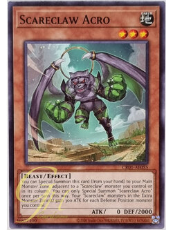 Yugioh [CR01-AE055] Scareclaw Acro (Common)
