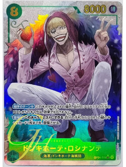 One Piece Card Game [OP04-119] Donquixote Rosinante (Secret Rare PA)