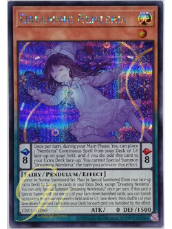 Yugioh [CR01-AE089] Dreaming Nemleria (Secret Rare)