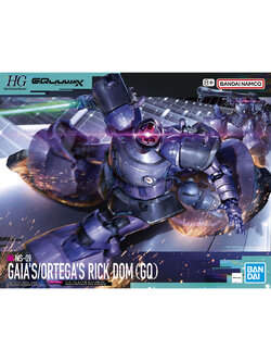 HG 1/144 GAIA'S/ORTEGA’S RICK DOM(GQ)