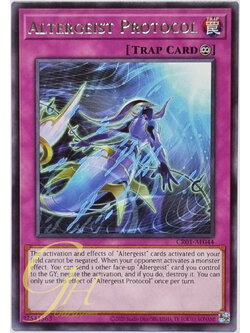 Yugioh [CR01-AE044] Altergeist Protocol (Rare)