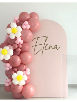 แบลคดรอปวันเกิด โทนสีชมพู น่ารักๆ