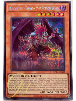 Yugioh [RC04-AE013] Blackwing - Simoon the Poison Wind (Secret Rare)