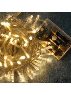 ไฟใส่ถ่าน ขนาด 5เมตร สีเหลือง