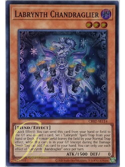 Yugioh [CR02-AE114] Labrynth Chandraglier (Super Rare)