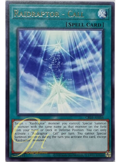 Yugioh [CR03-AE056] Raidraptor - Call (Rare)