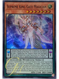 Yugioh [AGOV-AE001] Supreme King Gate Magician (Super Rare)