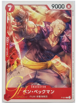 One Piece Card Game [P-021] Benn Beckman (Promo)