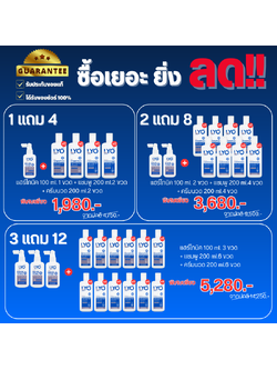 ไลโอ 1 แถม 4 (ไลโอแฮร์โทนิค+แชมพู+ครีมนวด)