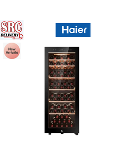 Haier ตู้แช้ไวน์ ขนาด 7 คิว/198 ลิตร ความจุ 84 ขวด รุ่น JC-198 สอบถามสินค้า พร้อมส่วนลด ทัก line @srchomelcd