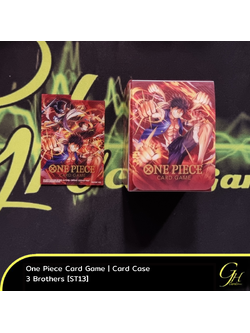One Piece Card Game [DeckCase3Brothers] - One Piece Card Case - Official Card Case 3 Brothers [ST13]