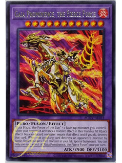 Yugioh [AGOV-AE033] Gaia Prominence, the Kindling Seraph (Rare)