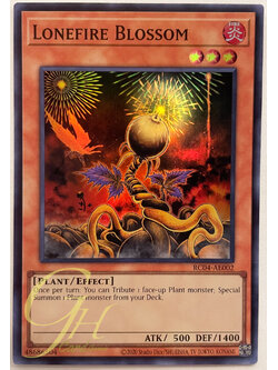 Yugioh [RC04-AE002] Lonefire Blossom (Super Rare)