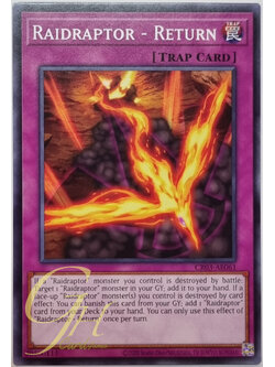 Yugioh [CR03-AE061] Raidraptor - Return (Common)