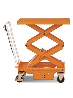 รถยกเคลื่อนที่ไฟฟ้า รถยกไฟฟ้า รถเข็นยกของไฟฟ้าแบบเข็น โต๊ะปรับระดับ รุ่น MN