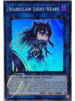 Yugioh [CR01-AE058] Scareclaw Light-Heart (Super Rare)