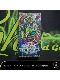 Yugioh [AC01-01BOX] Yu-Gi-Oh's Booster Pack「Animation Chronicle 2021」แบบ 1 กล่อง
