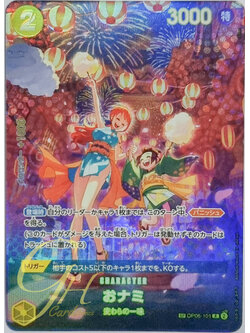 One Piece Card Game [OP06-101] O-Nami (Rare SP)