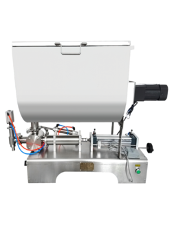 14128 LT-500 เครื่องบรรจุซอส โลชั่น ตัวถังแนวนอน