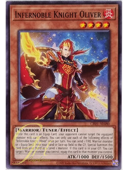 Yugioh [CR01-AE080] Infernoble Knight Oliver (Common)