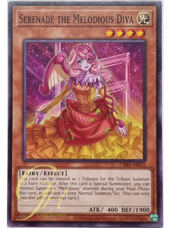 Yugioh [CR04-AE032] Serenade the Melodious Diva (Common)