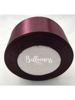 ริบบิ้นผ้าขนาด 5 มิล สีเบอกันดี