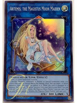 Yugioh [RC04-AE050] Artemis, the Magistus Moon Maiden (Super Rare)