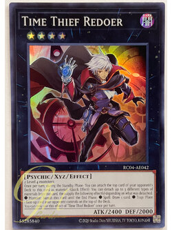 Yugioh [RC04-AE042] Time Thief Redoer (Super Rare)