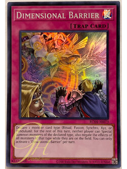 Yugioh [RC04-AE073] Dimensional Barrier (Super Rare)