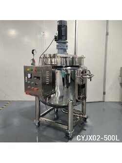 🔥 19622 หม้อกวนผสม 3 ชั้น CYJX02-500L สำหรับอุตสาหกรรมอาหารและเครื่องดื่ม! 🌟