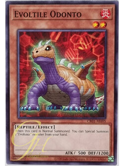 Yugioh [CR01-AE095] Evoltile Odonto (Common)